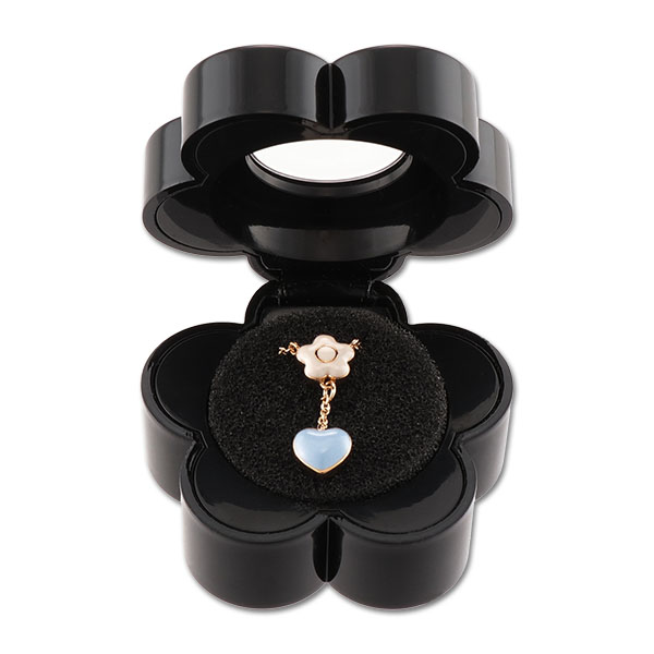 ハートセット ネックレス(ホワイト)