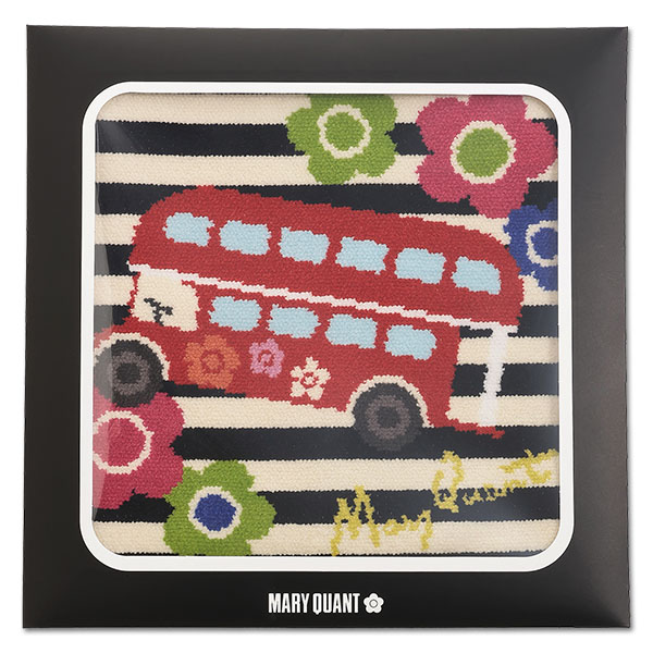 ロンドンバスシェニール ミニタオル(マルチ)