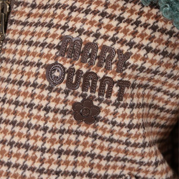 襟ファークロップド ブルゾン(グリーン)