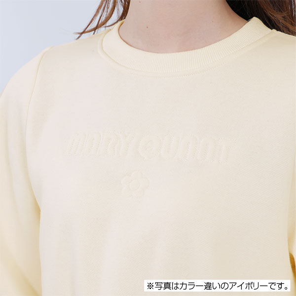 エンボス刺繍 プルオーバー(ブラック)