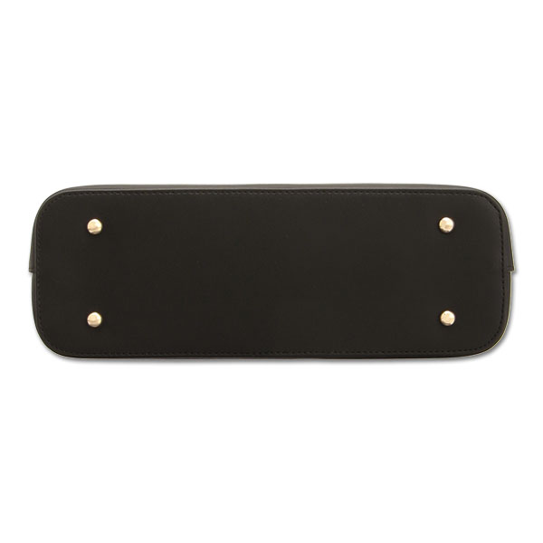 ラウンドシェイプ トート(ブラック)