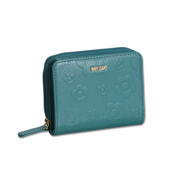 デイジーエンボスフロート ウォレット（グリーン）