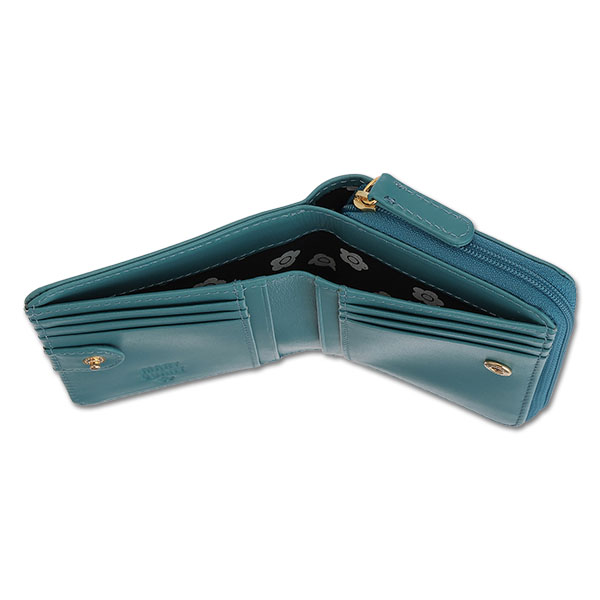 デイジーエンボスフロート ウォレット(グリーン)