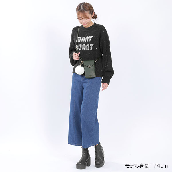 スパンコールニット プルオーバー（ブラック）