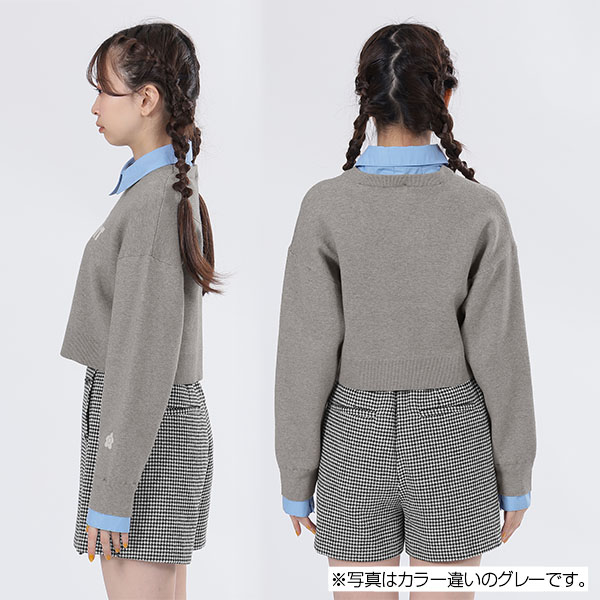 レイヤードレトロロゴ プルオーバー（ブラック）