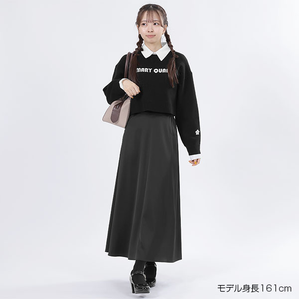 レイヤードレトロロゴ プルオーバー（ブラック）