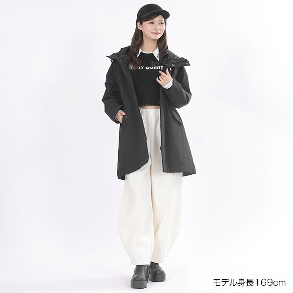 レイヤードレトロロゴ プルオーバー（ブラック）