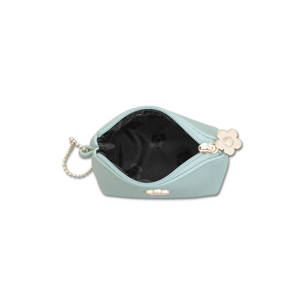 シュリンクエポデイジー 舟形ポーチミニミニ（ライトブルー）