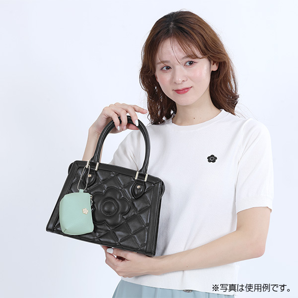 シュリンクエポデイジー 舟形ポーチミニミニ（ライトブルー）