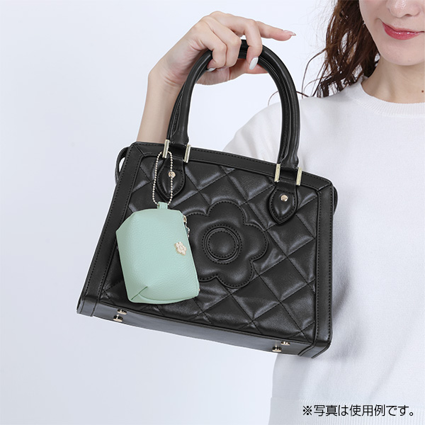 シュリンクエポデイジー 舟形ポーチミニミニ（ライトブルー）