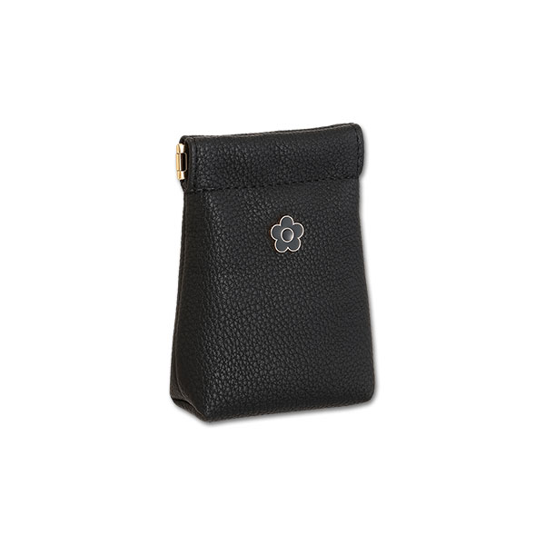 シュリンクエポデイジー バネクチポーチスリム（ブラック）