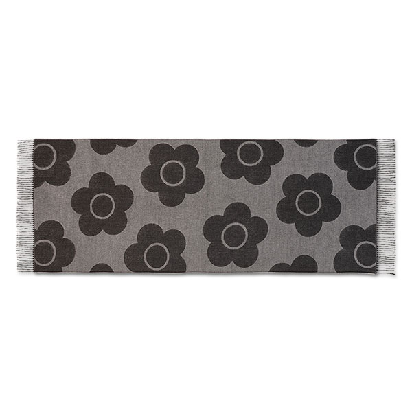 ビッグデイジー ストール（チャコールグレー）