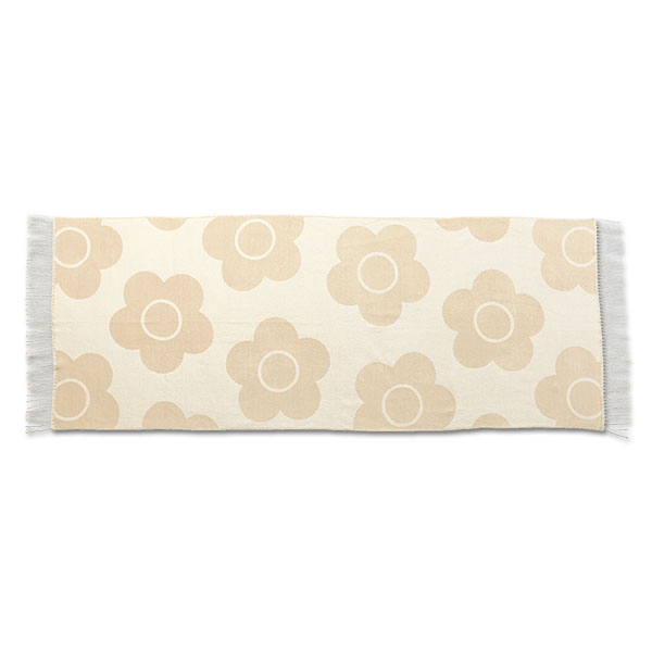 ビッグデイジー ストール（ベージュ）