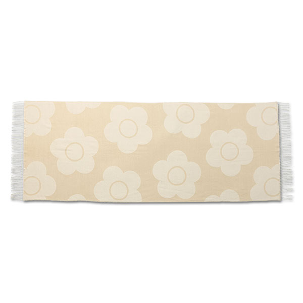 ビッグデイジー ストール（ベージュ）