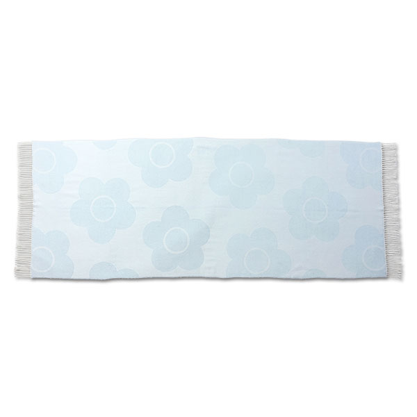 ビッグデイジー ストール（ライトブルー）