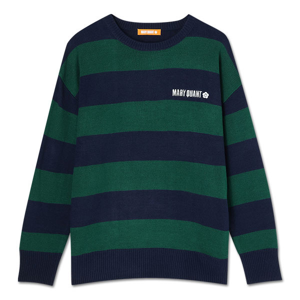 ミドルゲージニット プルオーバー（グリーン）