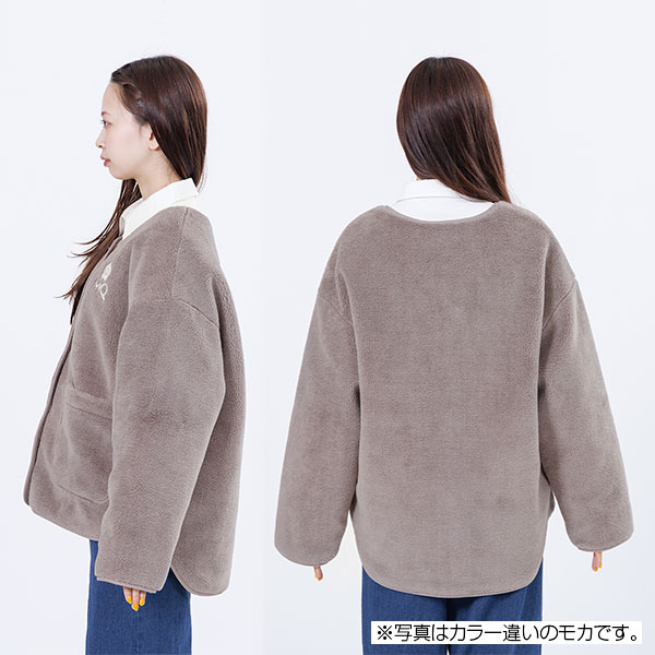 MQロゴボア ブルゾン（ブラック）