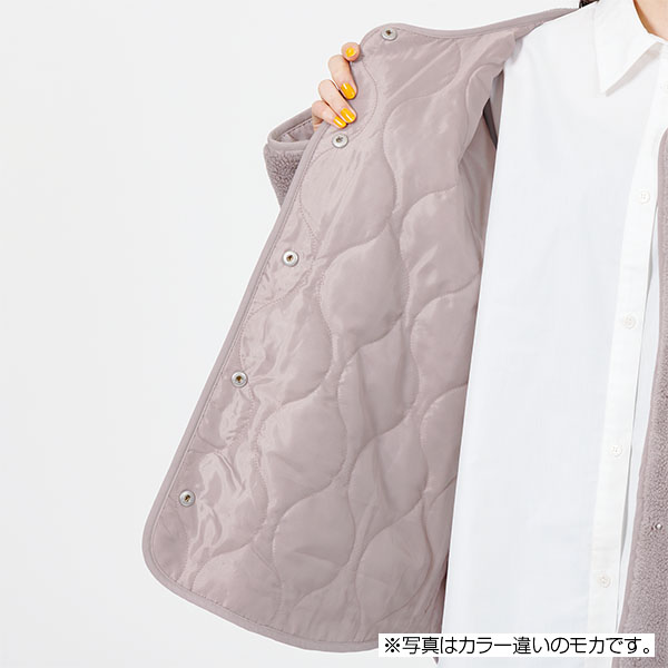 MQロゴボア ブルゾン（ブラック）