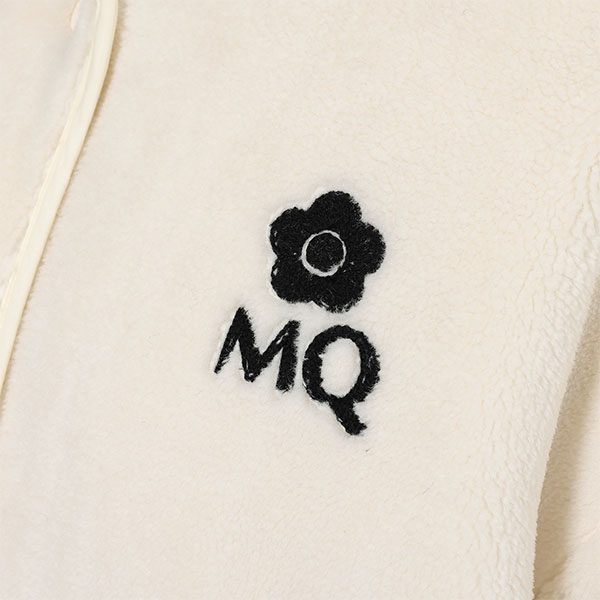 MQロゴボア ブルゾン（アイボリー）