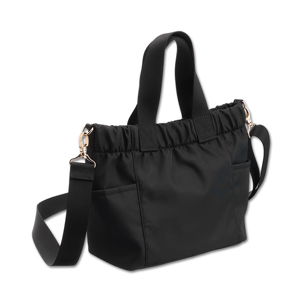 デイジードロストポケット 2WAYミニトート(ブラック)