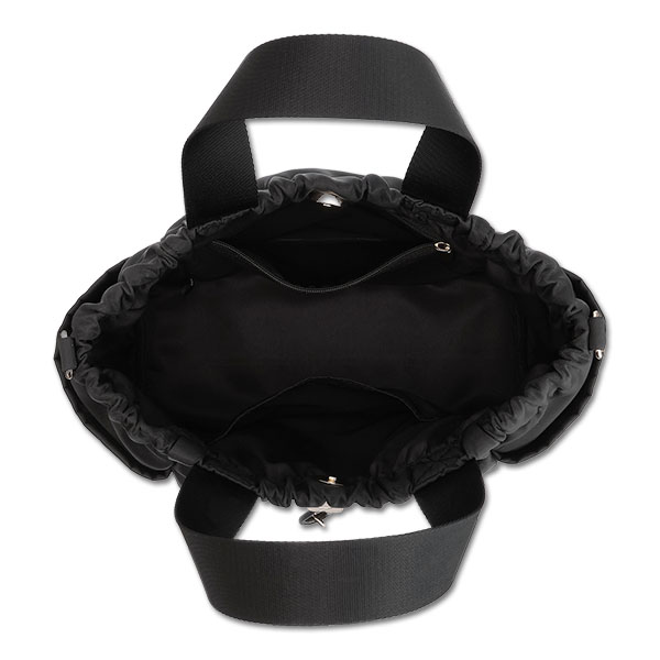 デイジードロストポケット 2WAYミニトート(ブラック)