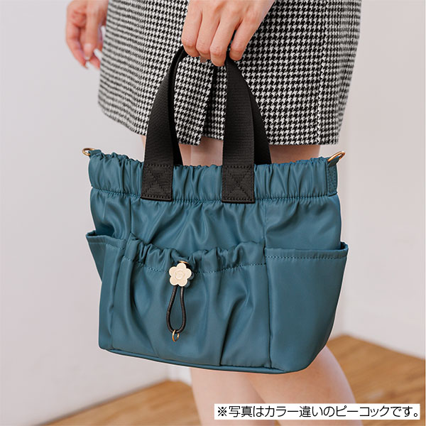 デイジードロストポケット 2WAYミニトート(ブラック)