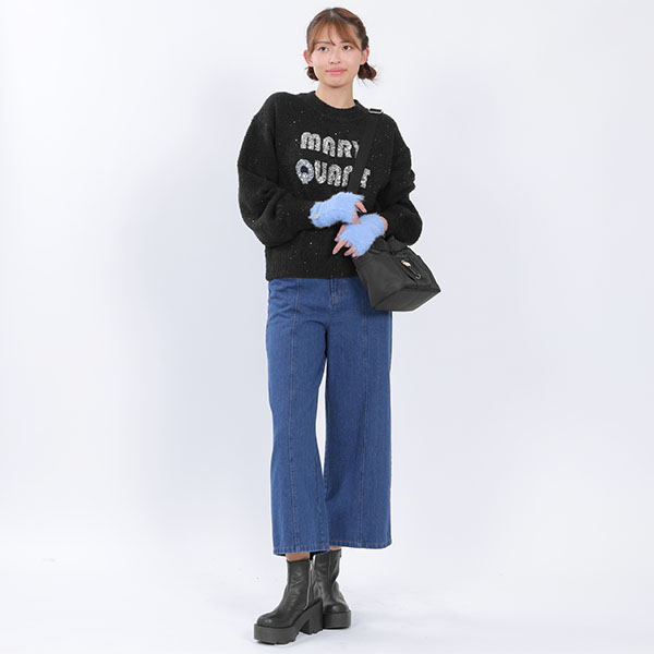 デイジードロストポケット 2WAYミニトート(ブラック)