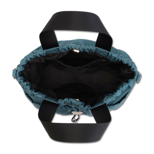 デイジードロストポケット 2WAYミニトート(ピーコック)