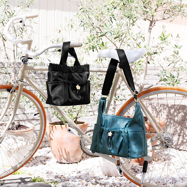 デイジードロストポケット 2WAYミニトート(ピーコック)