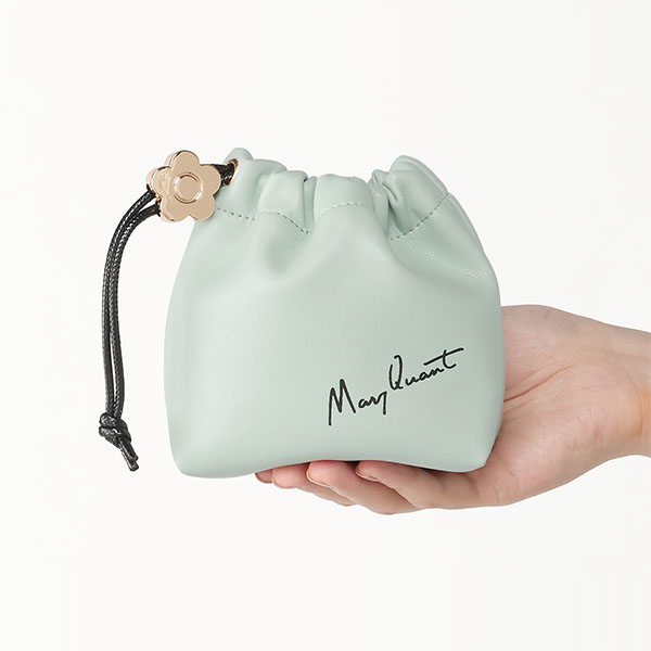 デイジーメタルストッパー 巾着ポーチミニ（ミント）