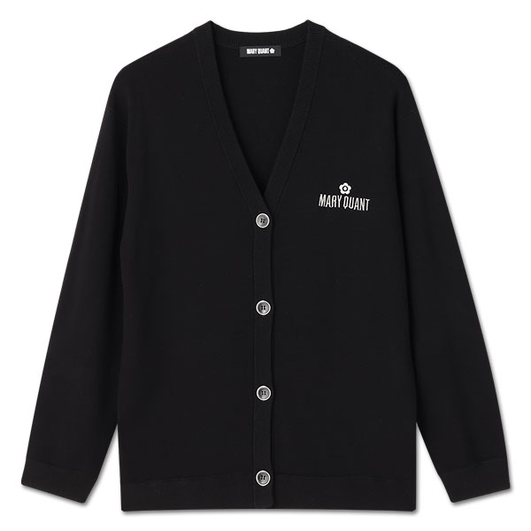 リラックスニット カーディガン（ブラック）