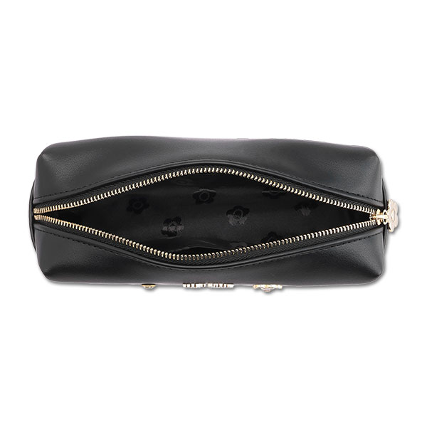 メタルビジュー スクエアペンケース（ブラック）