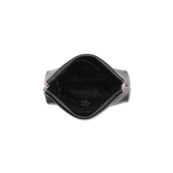 メタルビジュー バネクチポーチ（ブラック）