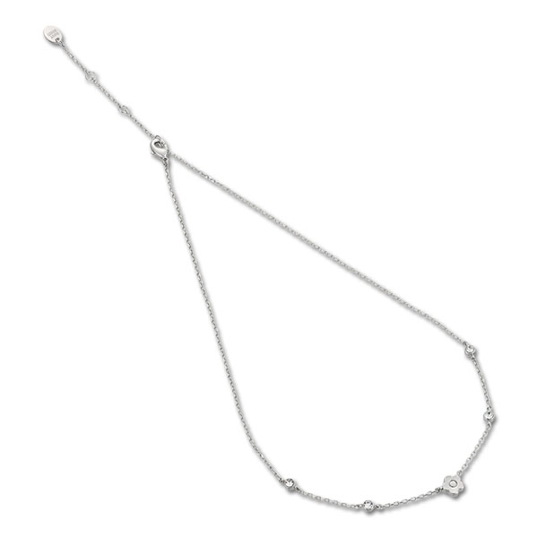 ステーションビジュー ネックレス（シルバー）