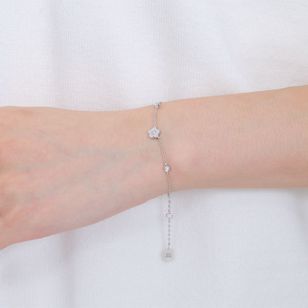 ステーションビジュー ブレスレット（シルバー）