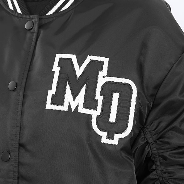 ナイロンスタジャン ブルゾン（ブラック）