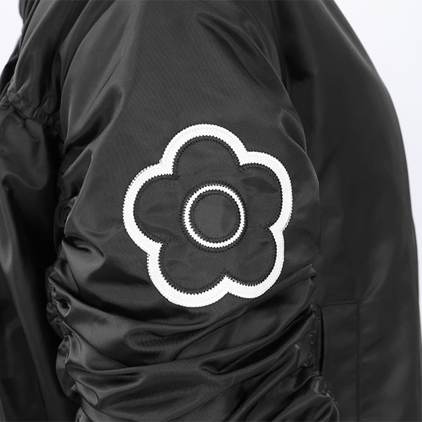ナイロンスタジャン ブルゾン（ブラック）