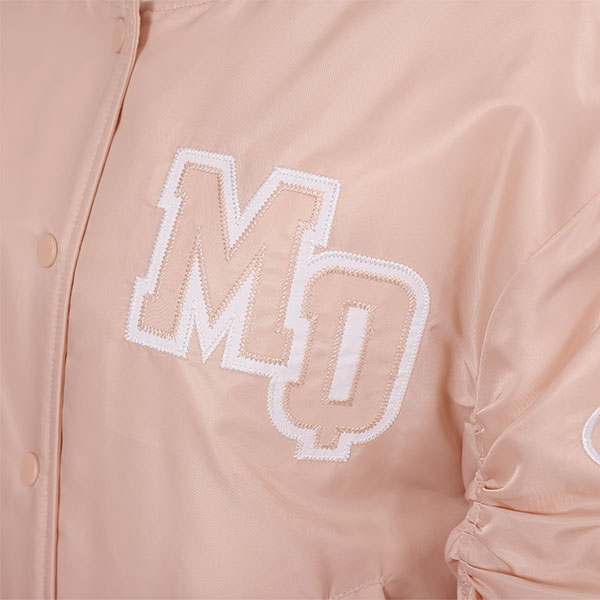 ナイロンスタジャン ブルゾン（ピンク）