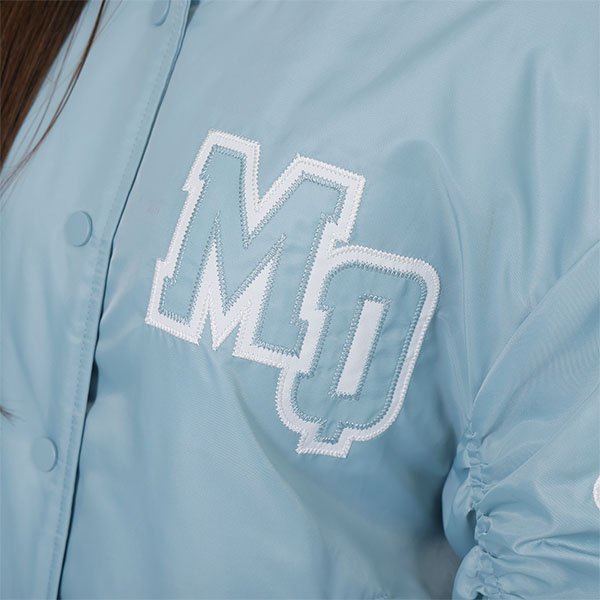 ナイロンスタジャン ブルゾン（ブルー）