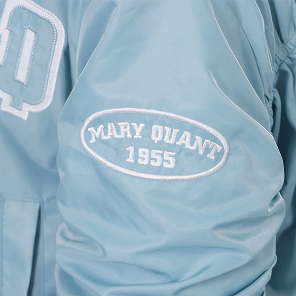 ナイロンスタジャン ブルゾン（ブルー）