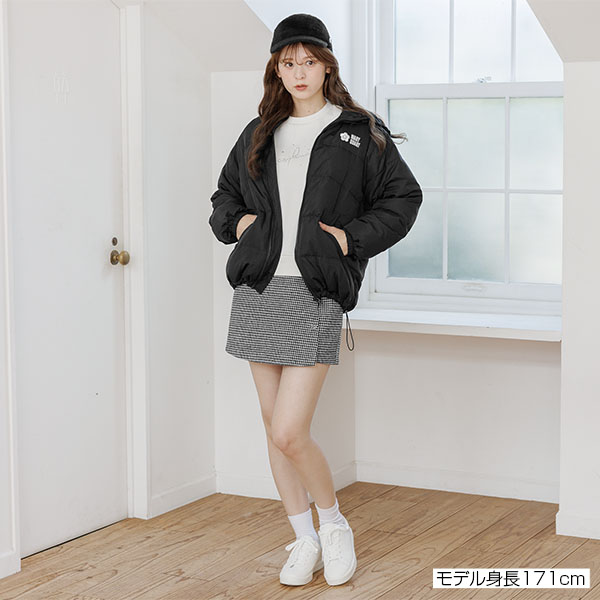 ラインストーンスウェット プルオーバー（ホワイト）