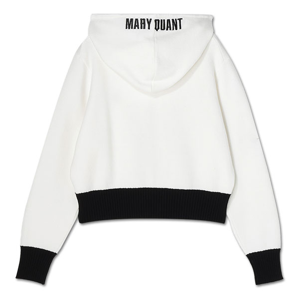 フードロゴ パーカ（ホワイト）