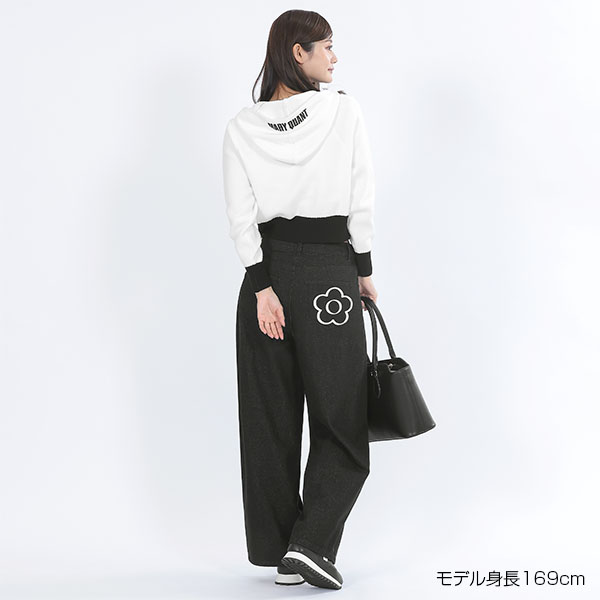 フードロゴ パーカ（ホワイト）