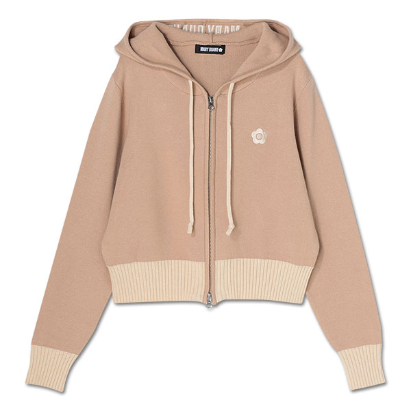 フードロゴ パーカ（ベージュ）
