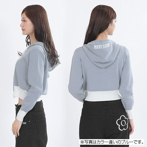 フードロゴ パーカ（ベージュ）