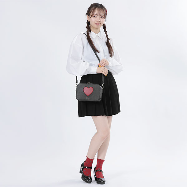 ハートインパクト ショルダー（ブラック）