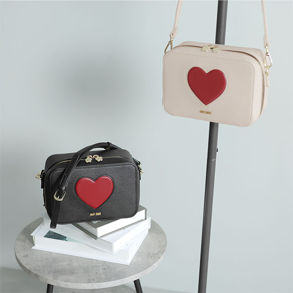 ハートインパクト ショルダー（ブラック）