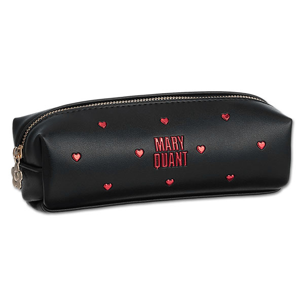 ハートフロート スクエアペンケース（ブラック）