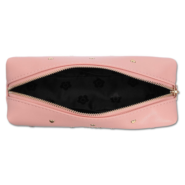 ハートフロート スクエアペンケース（ピンク）