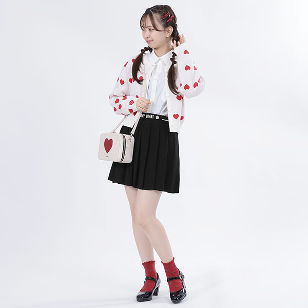 ハート ソックス（レッド）